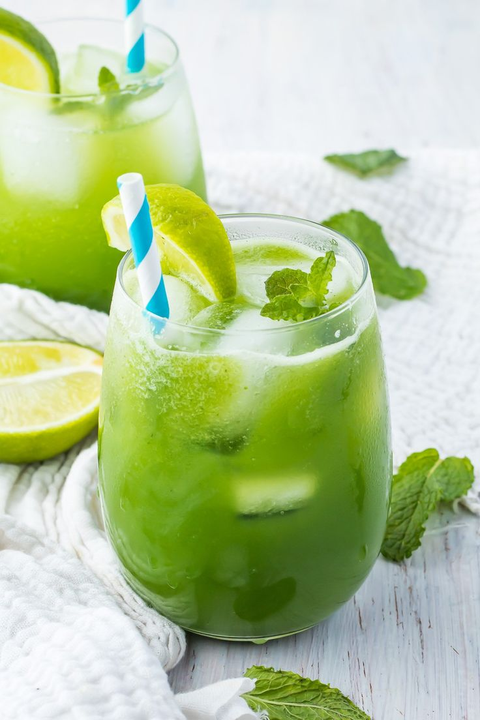 🍏 Fizzy Green Apple Cooler
