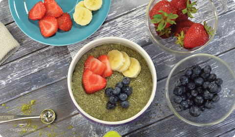 Matcha Chia Pudding