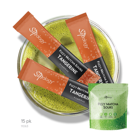 Tangerine Fizzy Matcha Sours (15 pk)