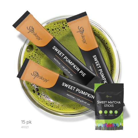 Pumpkin Pie Sweet Matcha Sticks (15 pk)