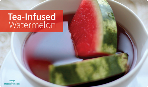 Tea-Infused Watermelon