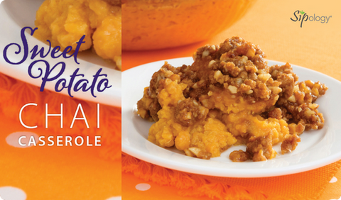 Sweet Potato Chai Casserole