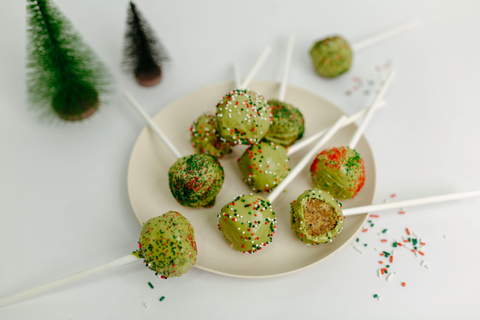 Gluten-Free Matcha Cake Pops