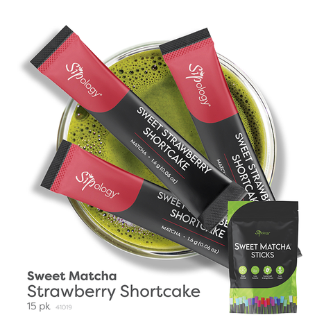 Strawberry Shortcake Sweet Matcha Sticks (15 pk)