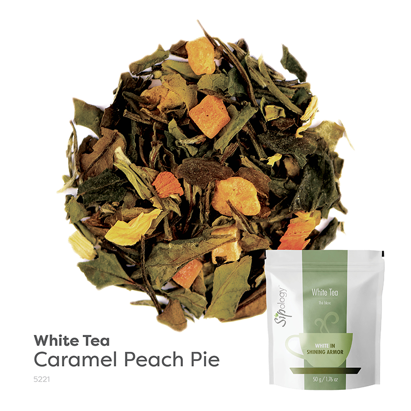 Caramel Peach Pie