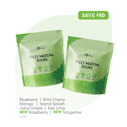 Fizzy Matcha Sours Collection