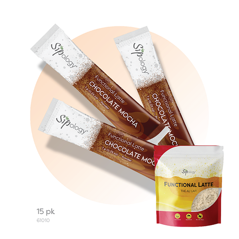 Chocolate Mocha Functional Latte (15-pk) 3.7 oz (105 g)
