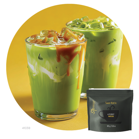 Maple Caramel Sweet Matcha