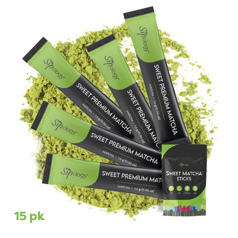 Premium Sweet Matcha Sticks (15-pk)