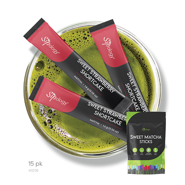 Strawberry Shortcake Sweet Matcha Sticks (15 pk)